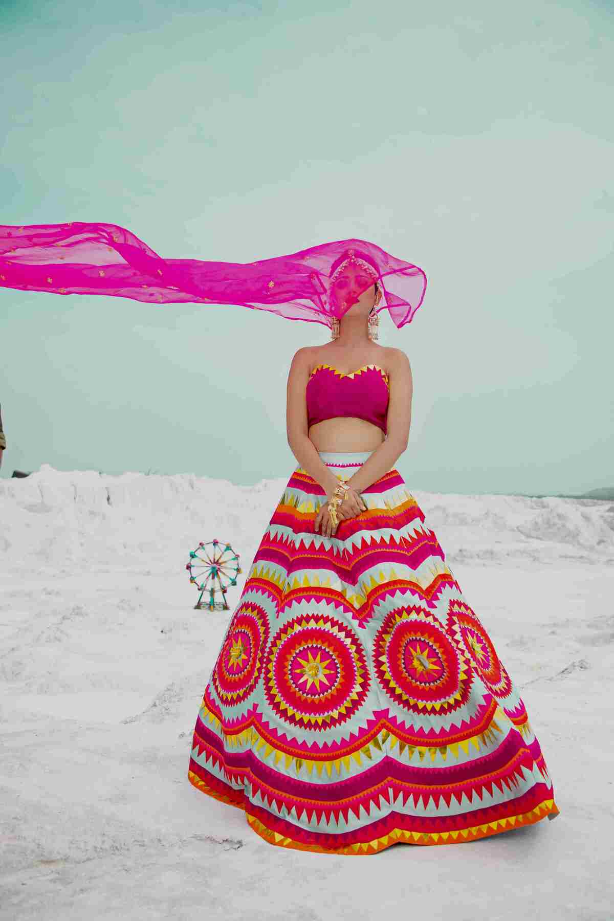 Aztec Lehenga