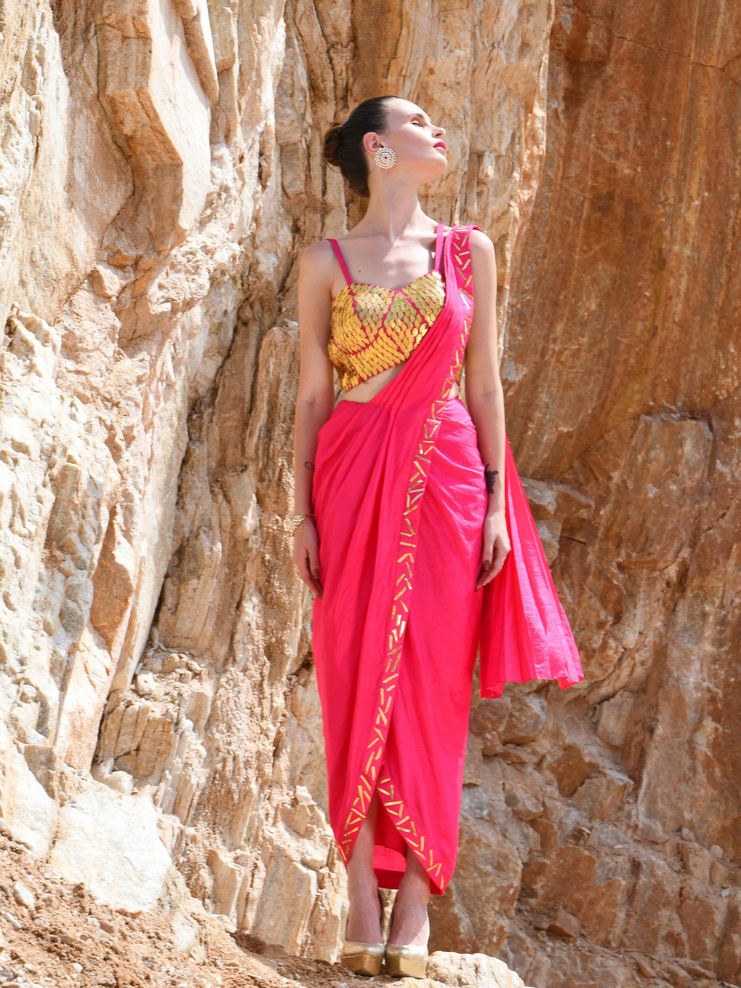 Gilded Drape