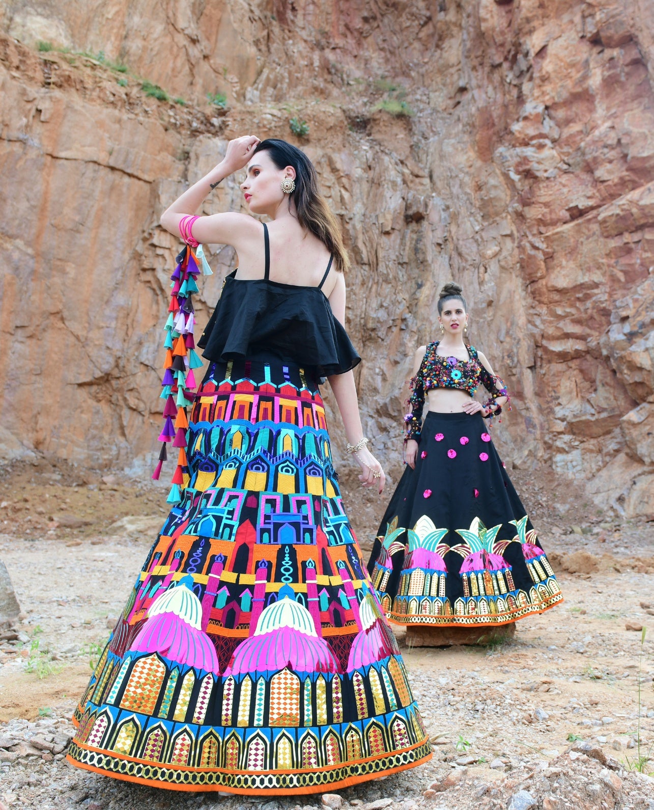 Architecture Lehenga