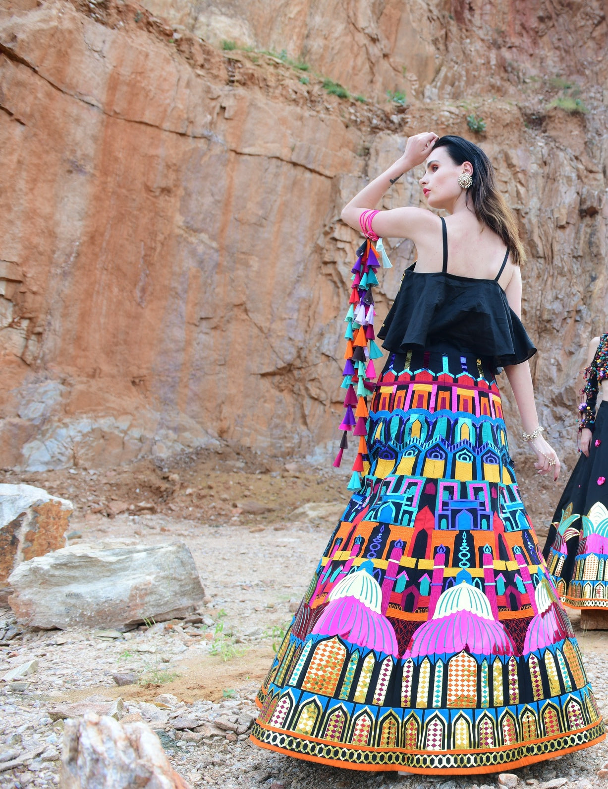 Architecture Lehenga