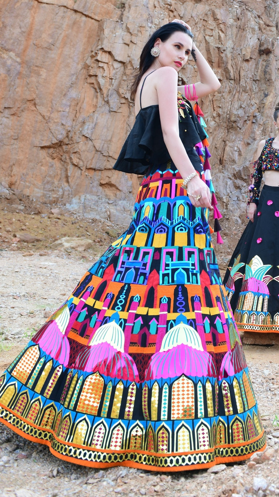 Architecture Lehenga