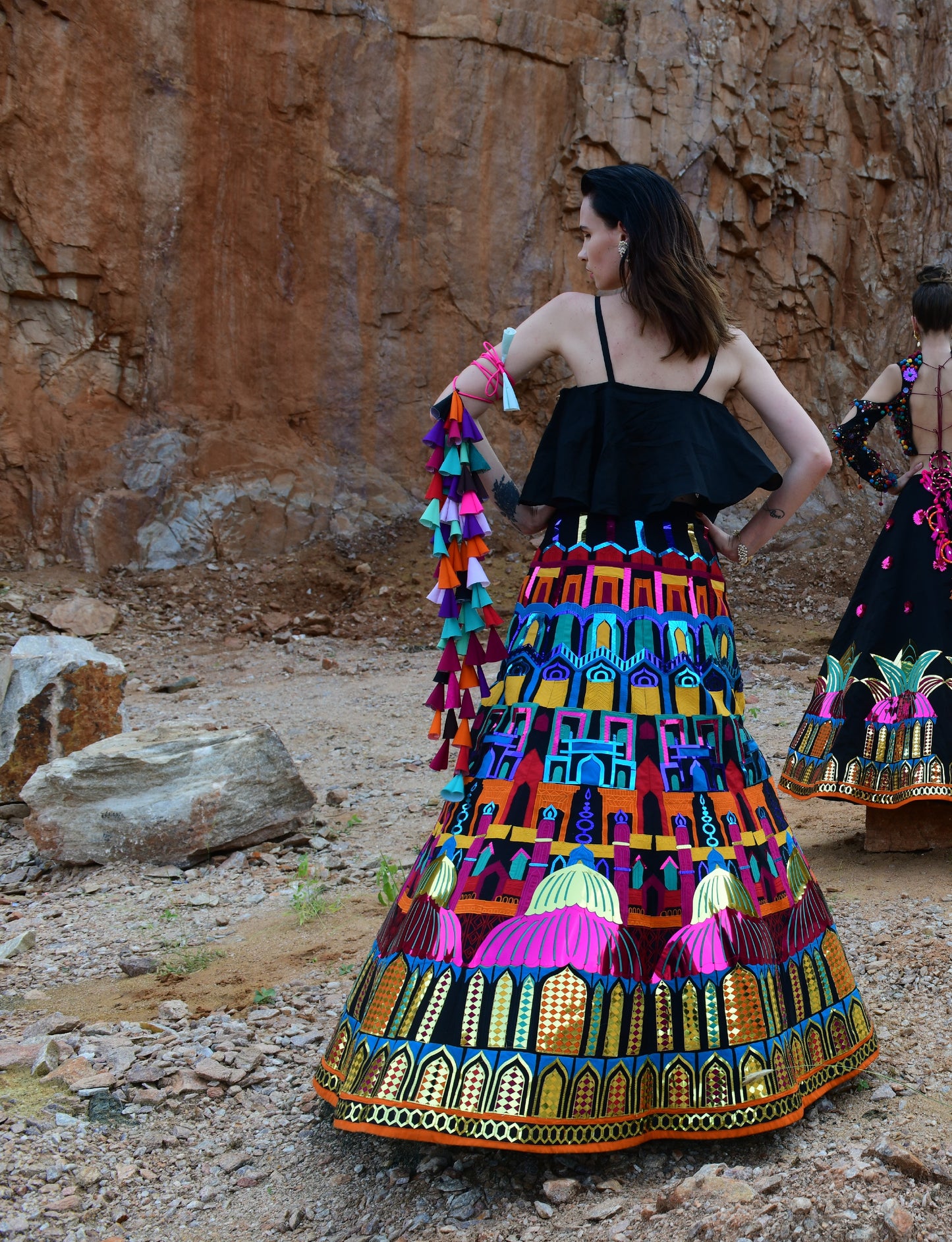 Architecture Lehenga