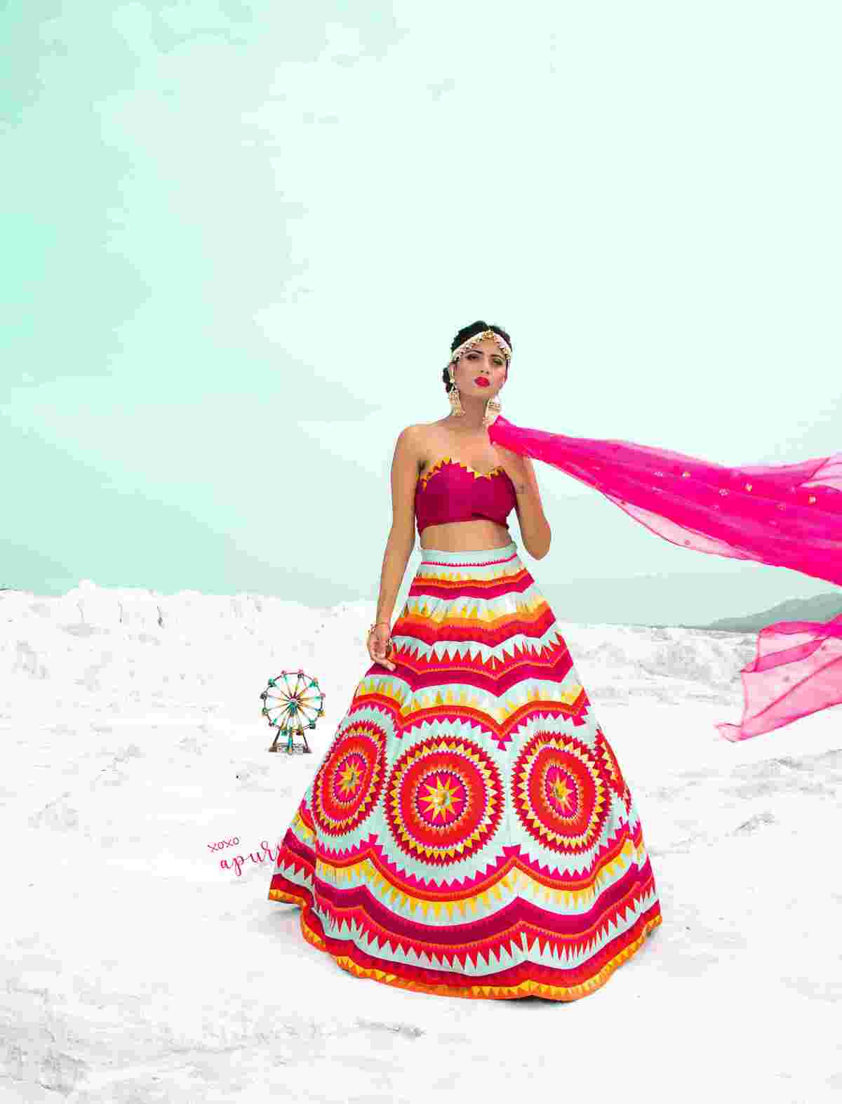 Aztec Lehenga