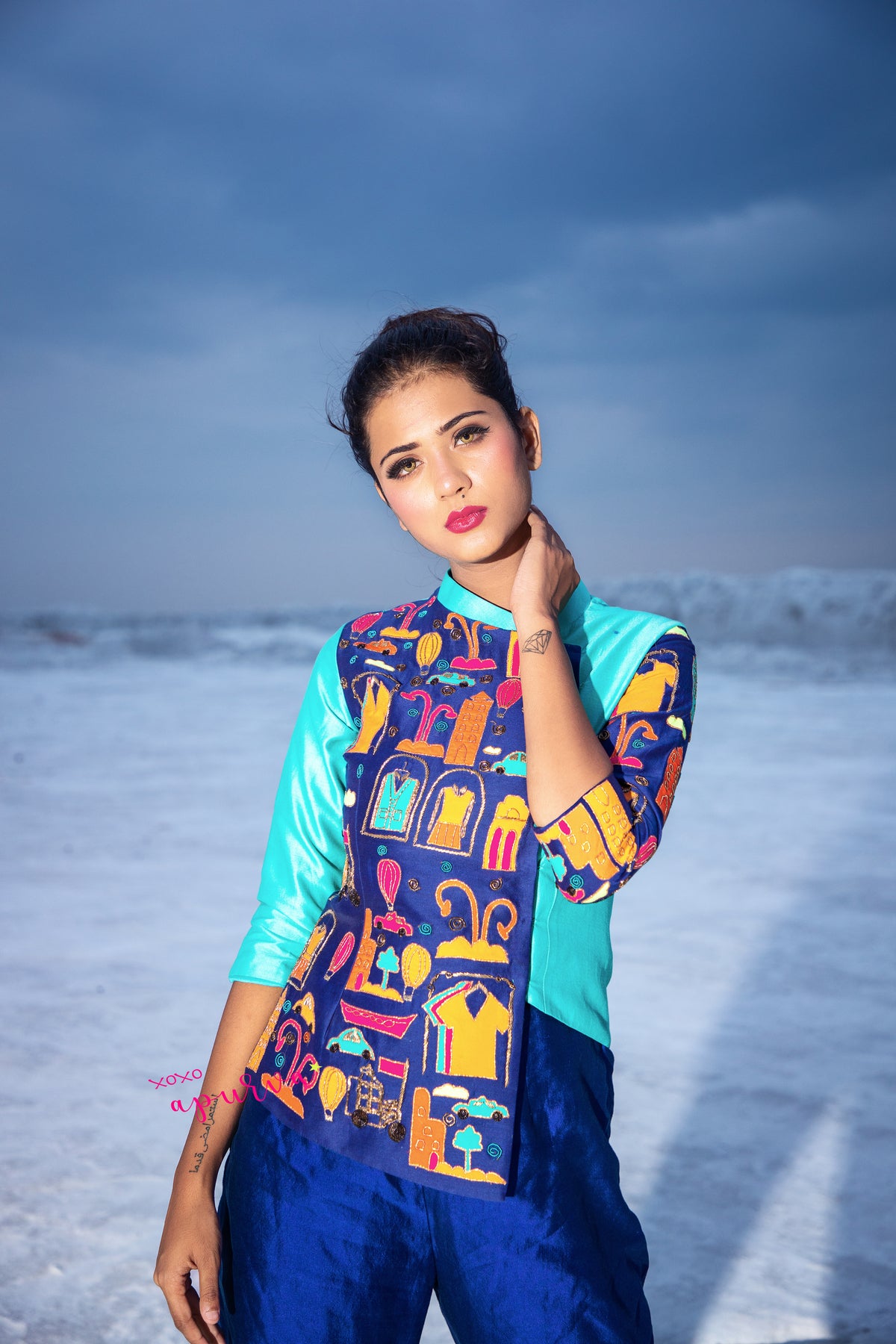 Fusion Print Jacket