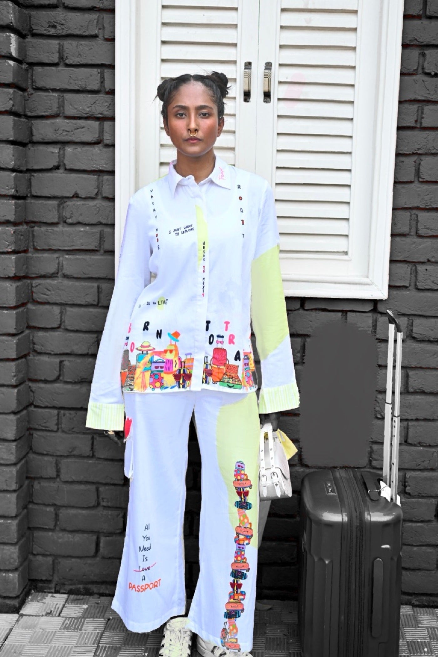 Travel buff Co-ord Set