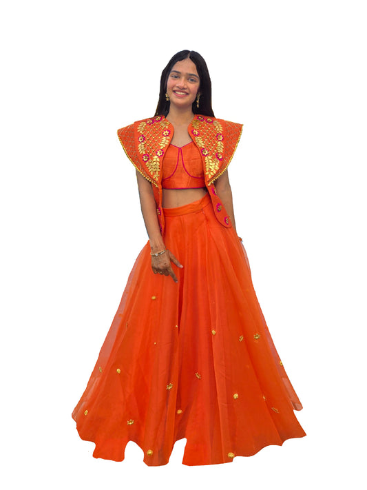 Citrus Androgyny Jacket Set