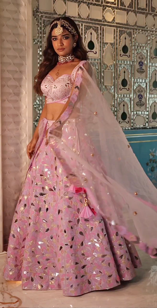 Drops Lehenga