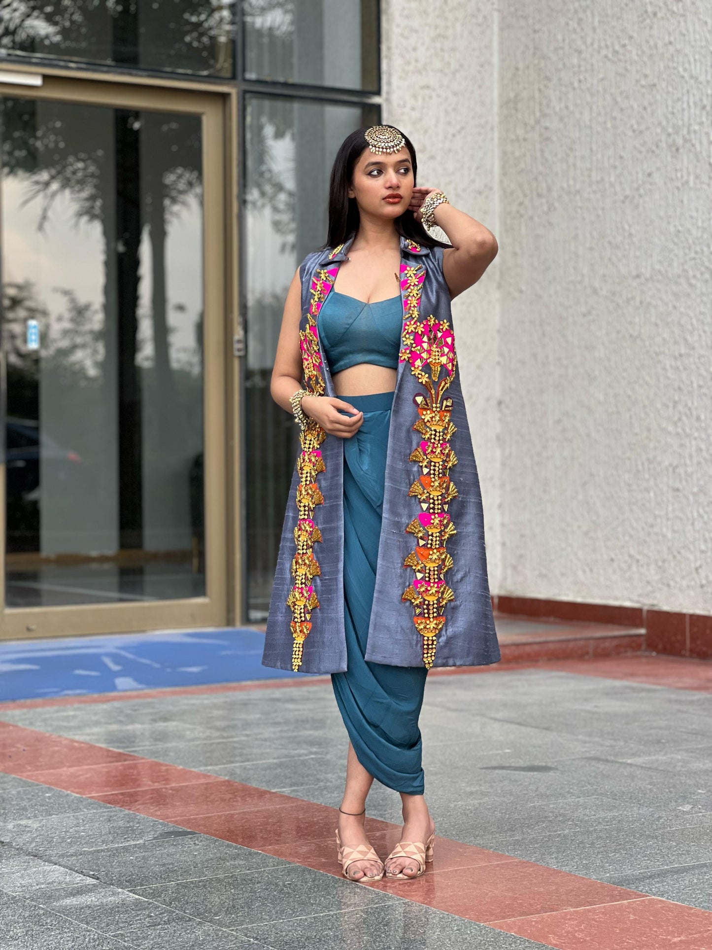 ROYAL EARTHY mirror jacket
