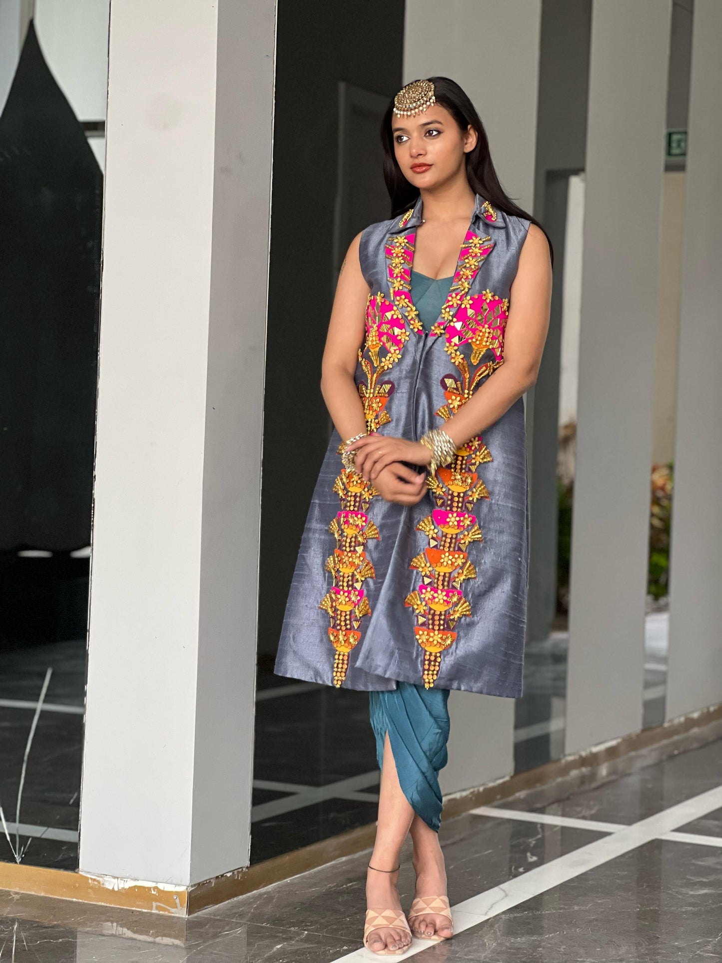 ROYAL EARTHY mirror jacket