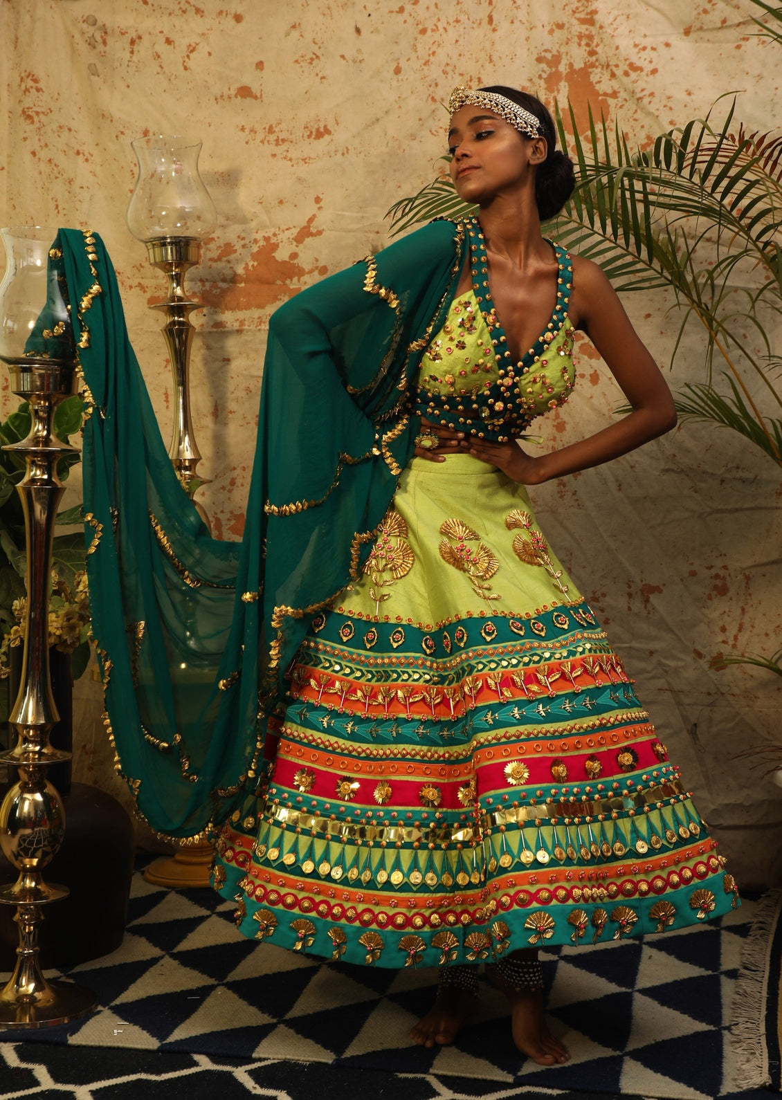 Nomad Lehenga