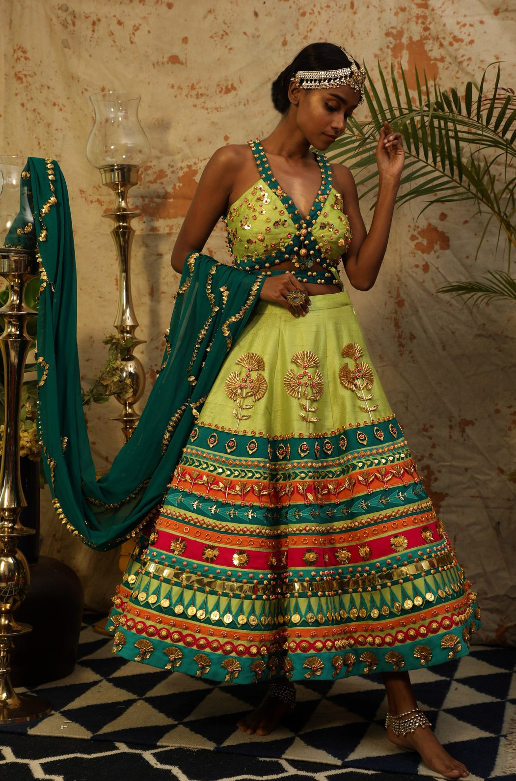 Nomad Lehenga