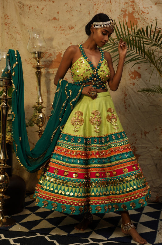Nomad Lehenga