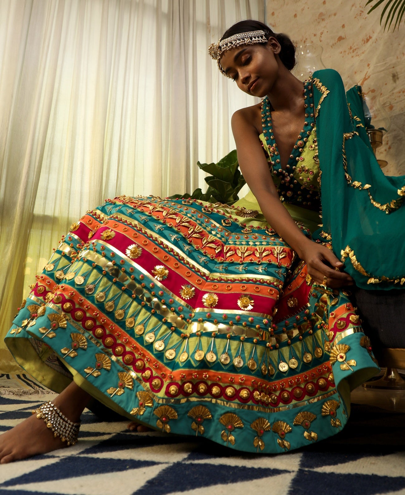 Nomad Lehenga