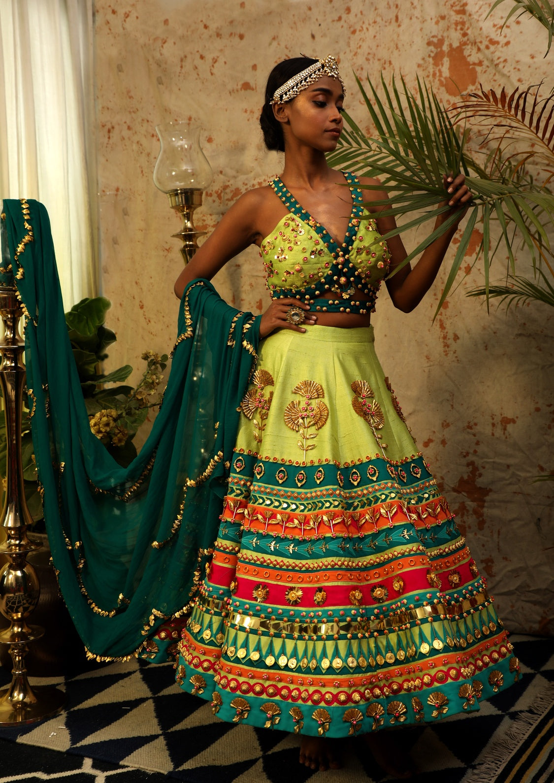Nomad Lehenga