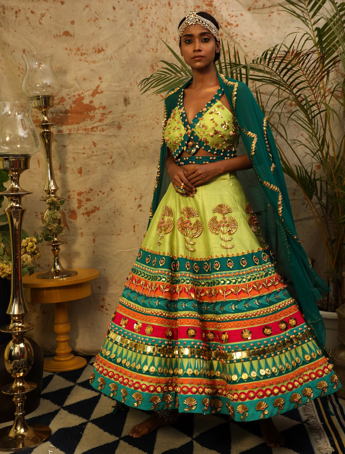 Nomad Lehenga